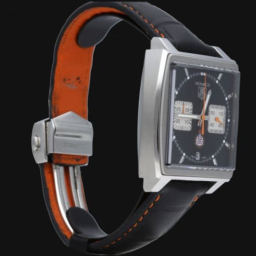 Montre TAG Heuer Monaco - Montre automatique homme 43 mm acier 58 Facettes MT44504