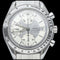 Montre Omega Speedmaster - Montre chronographe automatique en acier 58 Facettes MT44207