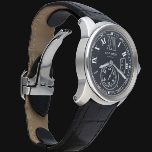 Montre Cartier Calibre de Cartier - Montre homme 42 mm en acier 58 Facettes MT44458