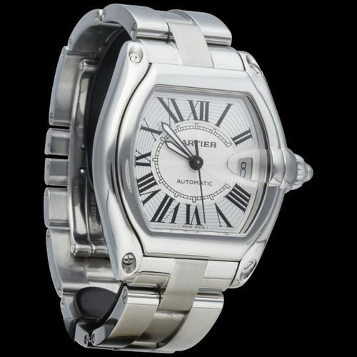 Montre Cartier Roadster - Montre automatique homme en acier 58 Facettes MT44072