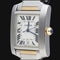 Montre Cartier Tank Française GM - Montre en or jaune et acier 58 Facettes MT43970