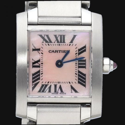 Montre Cartier Tank Française - Montre en acier 58 Facettes MT43913