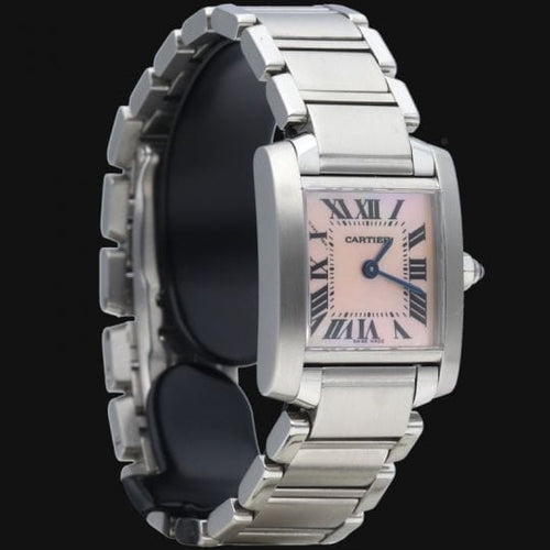Montre Cartier Tank Française - Montre en acier 58 Facettes MT43913