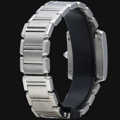 Montre Cartier Tank Française - Montre en acier 58 Facettes MT43913