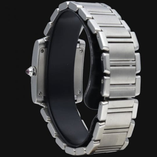 Montre Cartier Tank Française - Montre en acier 58 Facettes MT43913