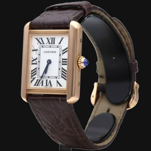Montre Cartier Tank Solo - Montre en or jaune, quartz 58 Facettes MT45148