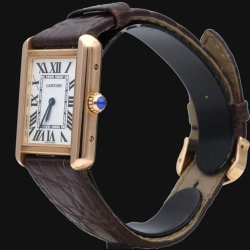 Montre Cartier Tank Solo - Montre en or jaune, quartz 58 Facettes MT45148