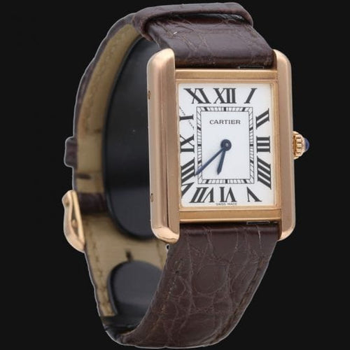 Montre Cartier Tank Solo - Montre en or jaune, quartz 58 Facettes MT45148