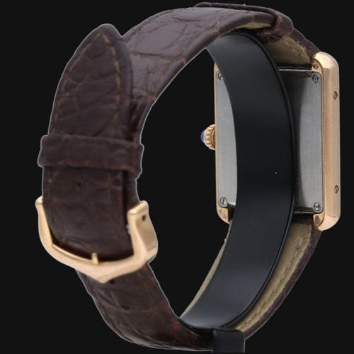 Montre Cartier Tank Solo - Montre en or jaune, quartz 58 Facettes MT45148