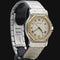 Montre Cartier - Montre Santos Ronde Octagon en or jaune 18K et acier 58 Facettes MT45329
