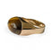 Bague 52 Bague chevalière œil de tigre en or jaune 18 carats 58 Facettes 347