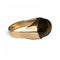 Bague 52 Bague chevalière œil de tigre en or jaune 18 carats 58 Facettes 347