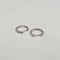 Boucles d'oreilles Créoles en or blanc 18 carats serties de diamants 58 Facettes