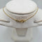 Collier Collier or jaune 18 carats serti de billes d’or 58 Facettes
