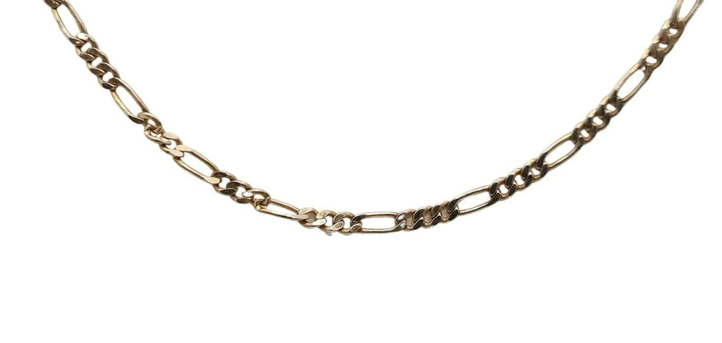 Collier Chaîne en or jaune 14 carats 58 Facettes