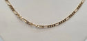 Collier Chaîne en or jaune 14 carats 58 Facettes
