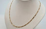 Collier Chaîne en or jaune 14 carats 58 Facettes