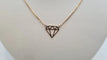 Collier Collier en or jaune 18 carats 58 Facettes
