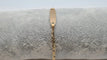 Bracelet Gourmette en or jaune 18 carats 58 Facettes