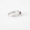 Bague 51 Bague en Or blanc, diamants & rubis 58 Facettes