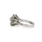 Bague 46.5 Bague marguerite en or blanc 750‰ et diamants 58 Facettes 260014SP