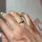 Bague 53 Bague trilogie - Diamants en or blanc et platine 58 Facettes 260009SP