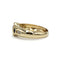 Bague 56 Bague en or jaune 750‰ sertie de saphirs et diamants 58 Facettes 260030R