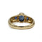 Bague 56 Bague en or jaune 750‰ sertie de saphirs et diamants 58 Facettes 260030R
