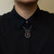 Collier Collier pendentif - Or, Argent, Platine, Tourmaline & Diamants 58 Facettes 260010R