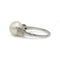Bague 50 Art déco - Bague en platine 950‰ avec diamants et perle 58 Facettes 260016R
