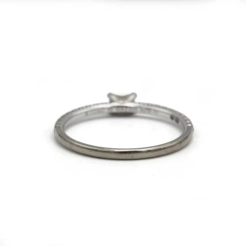 Bague 53 Cartier Étincelle - Bague en or blanc et diamants 58 Facettes 260011R