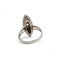 Bague 63 Bague marquise en or blanc 750‰ et diamants 58 Facettes 250074SP