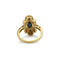 Bague 58 Bague marquise Art déco en or jaune 750‰, saphir et diamants 58 Facettes 250462R