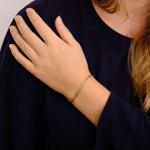 Bracelet Bracelet en or jaune 14 carats 58 Facettes