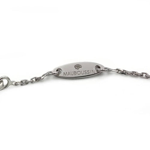 Collier Chaîne Pendentif Mon Premier Pas d'Amour - Mauboussin 58 Facettes 250447R