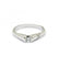 Bague Solitaire or blanc KORLOFF 58 Facettes R160556
