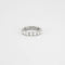 Bague 56 Bague or blanc diamants 2.40ct 58 Facettes