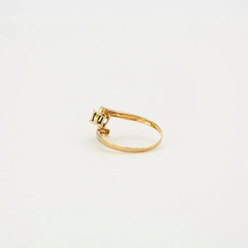 Bague 58.5 Bague Or jaune Diamants 58 Facettes