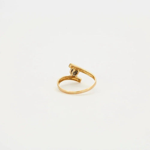 Bague 58.5 Bague Or jaune Diamants 58 Facettes