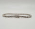 Bracelet Bracelet rivière en or blanc 18 carats et diamants naturels 58 Facettes