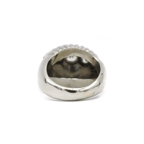 Bague 49 Bague - Platine et Diamants 58 Facettes 240010R