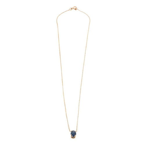 Collier Collier en or rose et saphir 58 Facettes