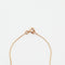 Collier Collier en or rose et saphir 58 Facettes