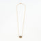 Collier Collier en or rose serti de saphirs multicolores 58 Facettes