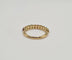 Bague 51.5 Bague en or jaune et saphirs multicolores 58 Facettes