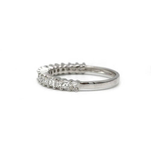 Bague 54 Demi-alliance or diamants 58 Facettes 240223R