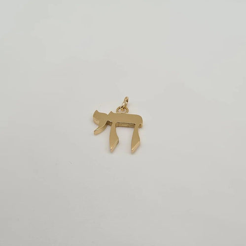 Pendentif Pendentif Haï en or jaune 58 Facettes