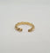 Bague 53 Bague en or jaune et diamants 58 Facettes