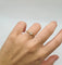 Bague 50 Solitaire or jaune serti d'un diamant taille ancienne 58 Facettes