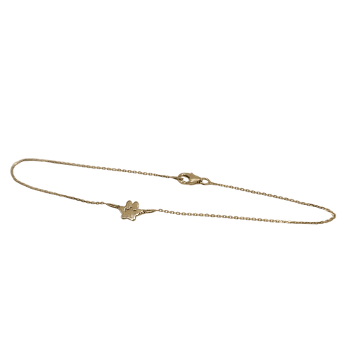 Bracelet Bracelet patte de chien en or jaune 58 Facettes